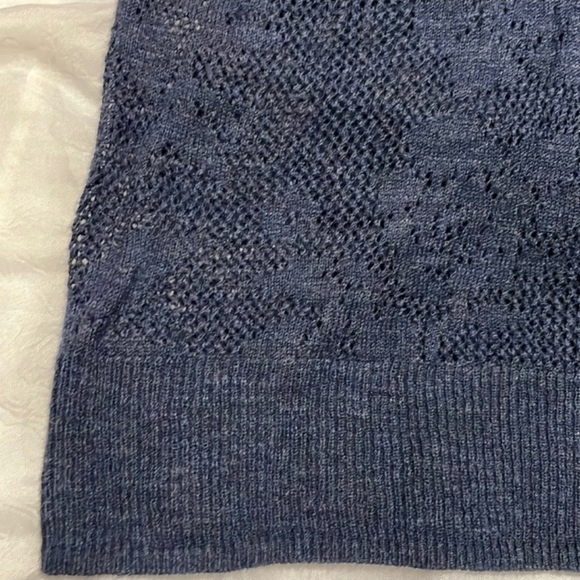 Aeropostale Open Knit Lace Sweater Small - Picture 9 of 10